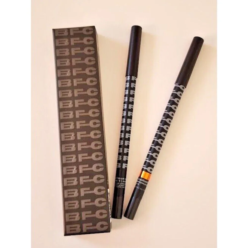 BFC Beauty For Certain perfect collab eyeliner duo navy & bronze pencil set BNIB